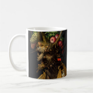 Caneca De Café Giuseppe Arcimboldo - Quatro Assentos numa Cabeça