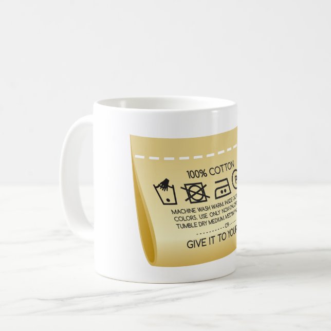 Caneca De Café Give it to your mom 1 (Frente Esquerda)