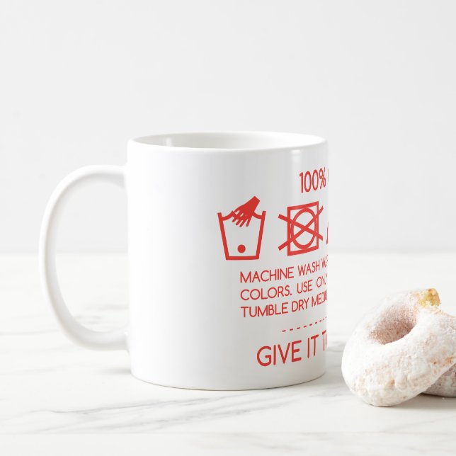 Caneca De Café Give it to your mom 4 (Com Donut)