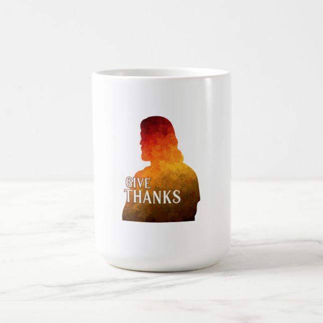 CANECA DE CAFÉ GIVE THANKS COFFEE MUG (Centro)