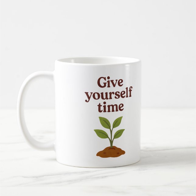 Caneca De Café Give yourself time - Mug (Esquerda)