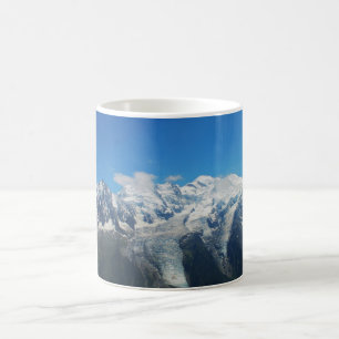 Caneca De Café Glaciares no Monte Branco