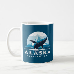 Caneca De Café Glacier Bay Whale - Alasca