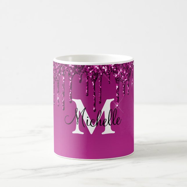 Caneca De Café Glam & Glitter Personalizado (Centro)