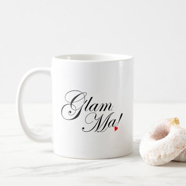 Caneca De Café GlamMa (Com Donut)
