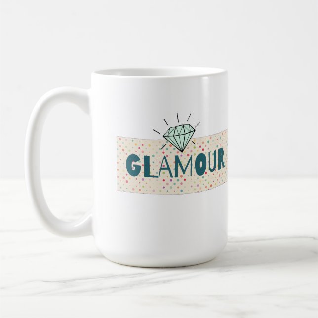Caneca De Café Glamour (Esquerda)