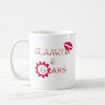 Glamour & Gears Humor Feminino de Mecânica