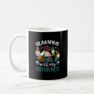 Caneca De Café Glampando com os meus Gnomos Feliz Glamper Engraça