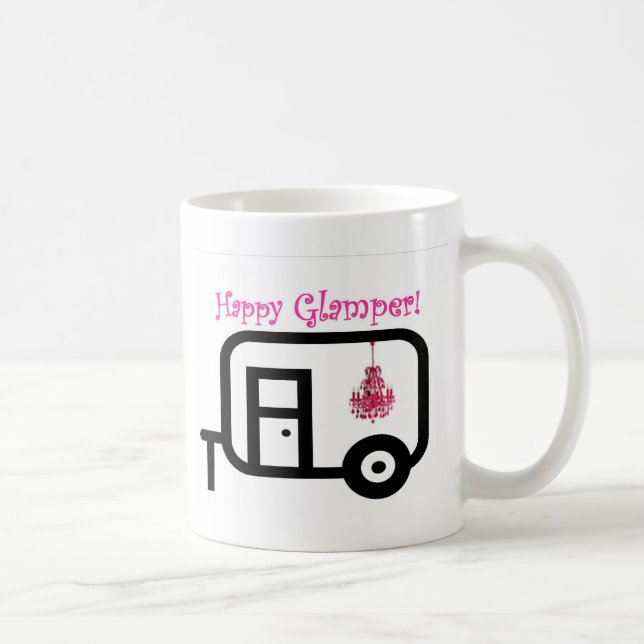Caneca De Café Glamper feliz! (Direita)