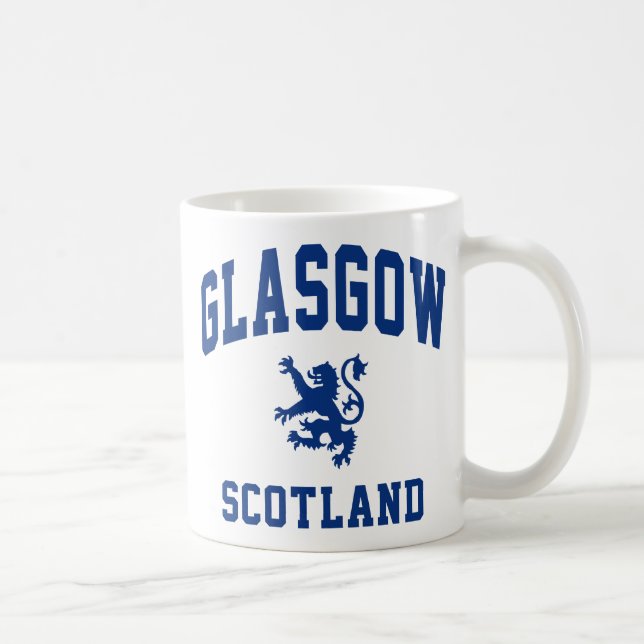 Caneca De Café Glasgow Escocês (Direita)