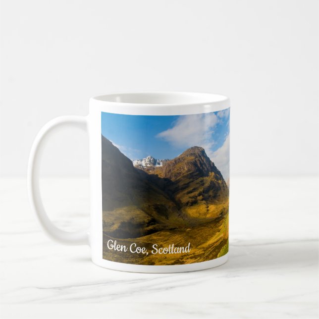 Caneca De Café Glen Coe, Scotland Mug (Esquerda)