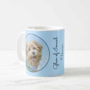 Caneca De Café Glen of Imaal Terrier Painting - Arte Original de 