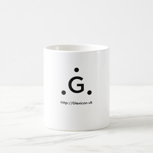 Caneca De Café Glexicon Reino Unido (Centro)