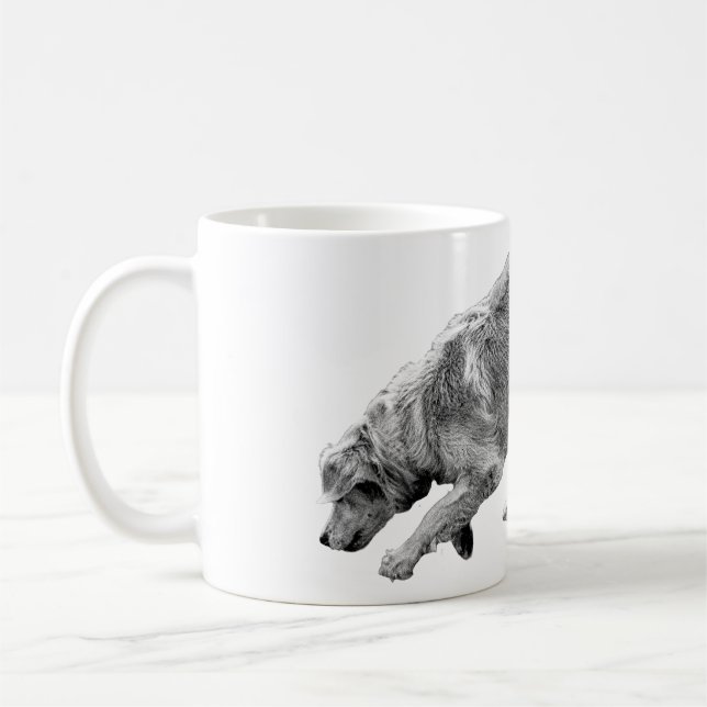 Caneca De Café Glide de ouro em tons suaves de inverno (Esquerda)