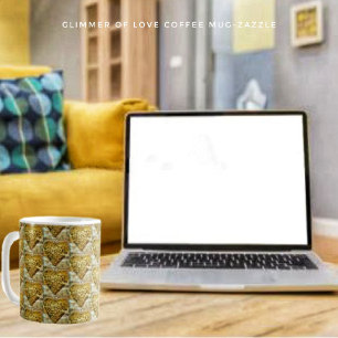 Caneca De Café Glimmer Do Amor