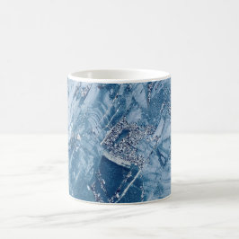 Caneca De Café Glitter e Marble