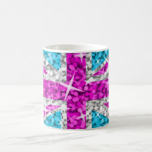 Caneca De Café Glitz UK Pink Tumg