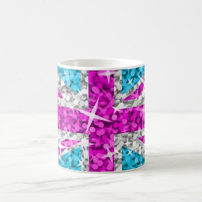 Caneca De Café Glitz UK Pink Tumg (Centro)