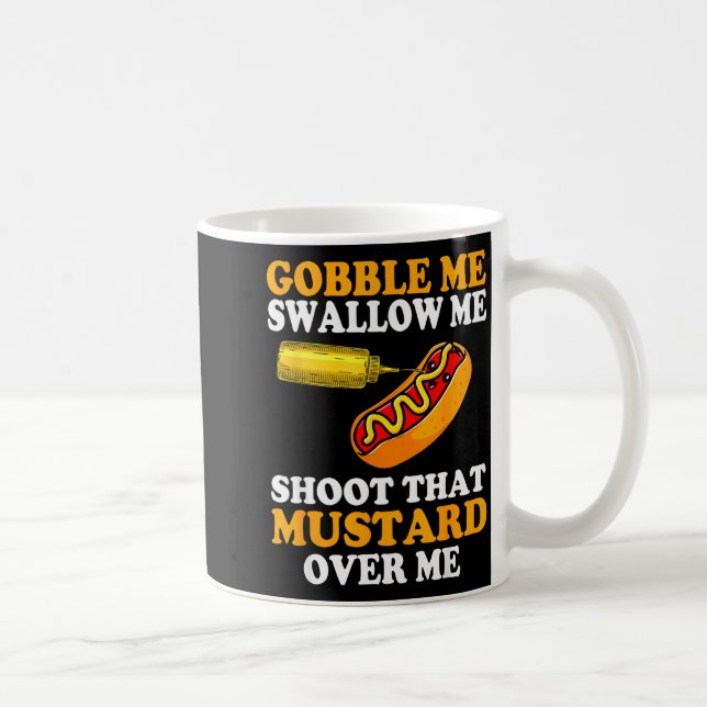Caneca De Café Glizzy Gobbler Funny Glizzy Meme Hot Dog Lover Men (Direita)