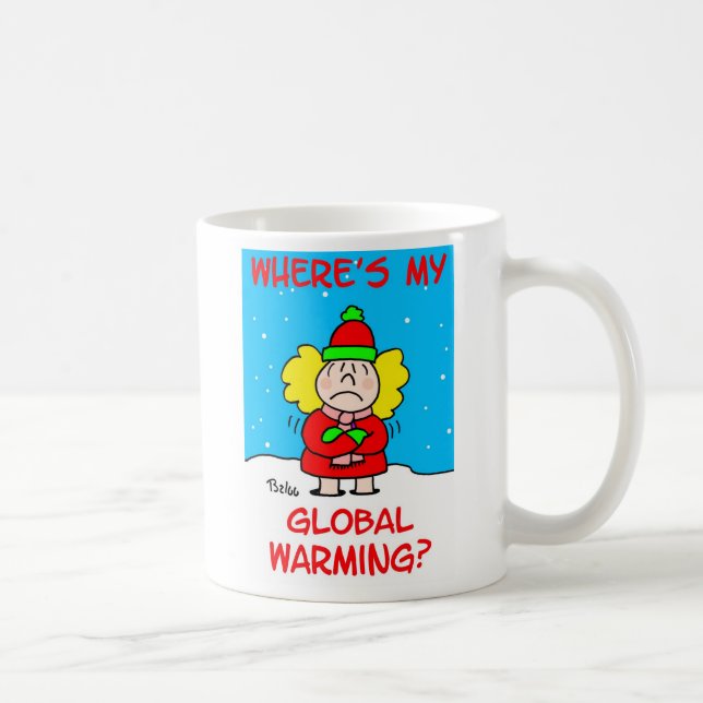 Caneca De Café globalwarmingmug (Direita)