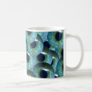 Caneca De Café globo ocular assustador