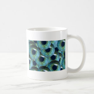 Caneca De Café globo ocular assustador