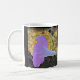 Caneca De Café Glória da Manhã com Brilho Rosa e Dourado