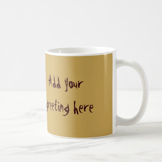 Caneca De Café Glória da Manhã - Desenho da Velha Hora (Direita)