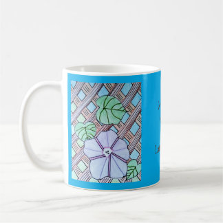 Caneca De Café Glória da Manhã em Treliça