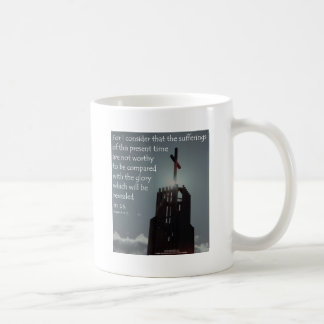 Caneca De Café Glória do 8:18 dos romanos a ser revelada