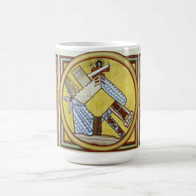 Caneca De Café glória para hildegard de bingen (Centro)
