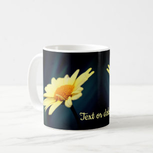 Caneca De Café Glorioso Daisy Flower Personalizado