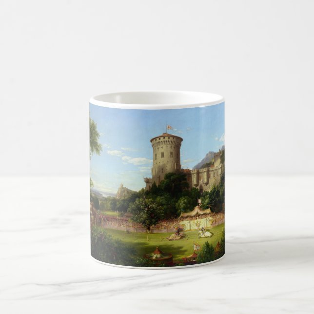 Caneca De Café Glorioso Passado (Castelo Medieval e Cavaleiros Jo (Centro)
