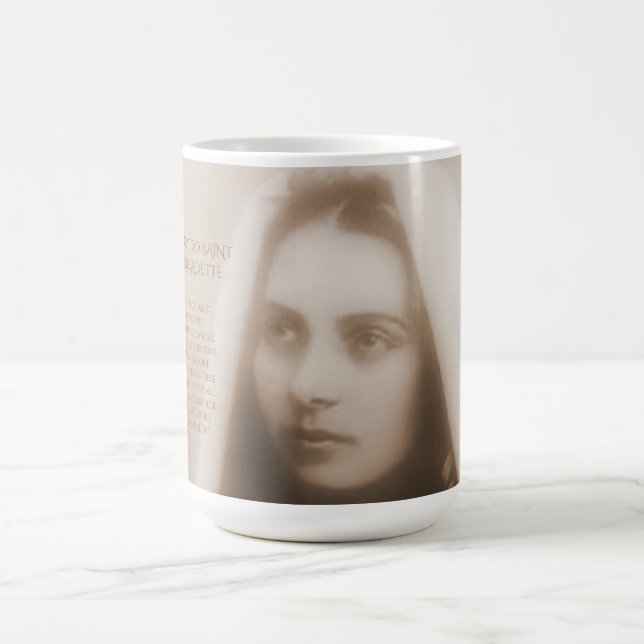 Caneca De Café Glory To Santo Bernadette (Centro)