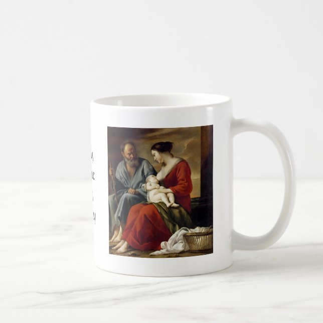 CANECA DE CAFÉ GLORY TO THE HOLY FAMILY (Direita)