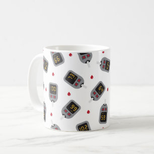 Caneca De Café Glukômetro