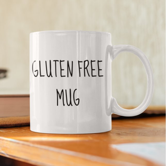 Caneca De Café Gluten Free Mug (Criador carregado)