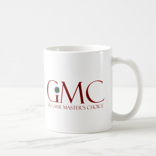 Caneca De Café GMC - é a escolha de mestre de jogo (Direita)