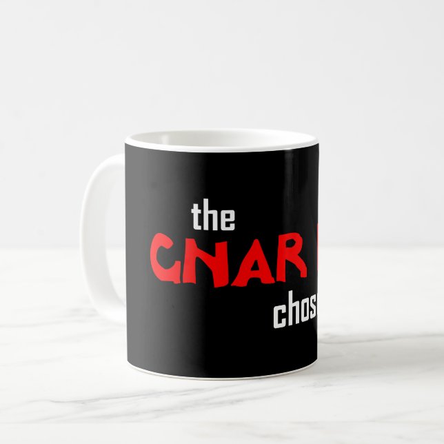 Caneca De Café Gnar Life (Frente Esquerda)