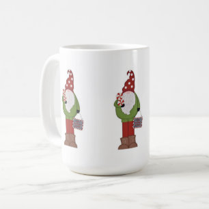 CANECA DE CAFÉ GNOME DIVERTIDO MUG PARA NATAL/TODO O ANO