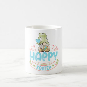 Caneca De Café Gnome Feliz Páscoa