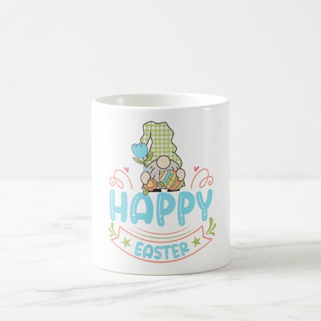 Caneca De Café Gnome Feliz Páscoa (Centro)
