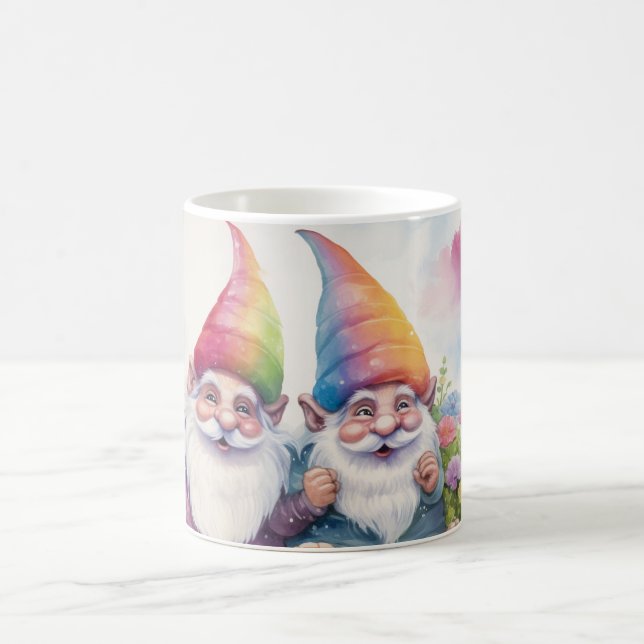 Caneca De Café GNOME shortman, para Amantes de Gnome, Café (Centro)