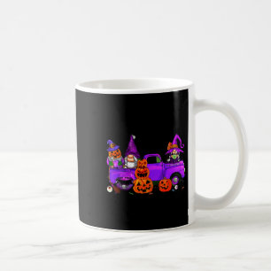 Caneca De Café Gnomo de Caminhão de Halloween Bruxa Abóbora Boo F
