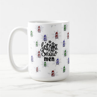 Caneca De Café Gnomo Divertido de Inverno Snowme