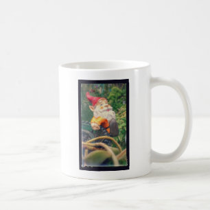 Caneca De Café Gnomo Fica em Torno de Suculentas