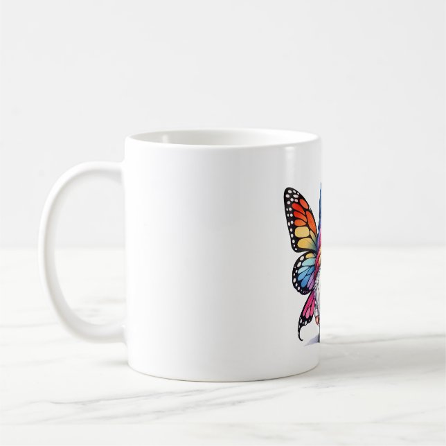 Caneca De Café Gnomo mágico com Asas (Esquerda)