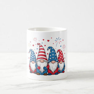 Caneca De Café Gnomos Americanos Cute- 68123