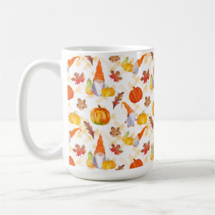 Caneca De Café Gnomos, Bompkins E Folhas De Água Caindo