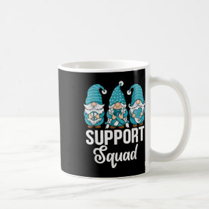 Caneca De Café Gnomos Cutos Suportam Cancer Cervoso Sobrevivente